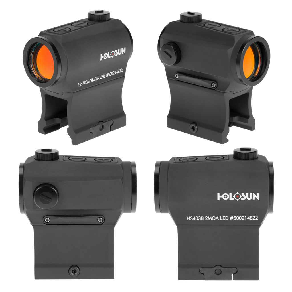 Holosun HS403C Red Dot & HM3X 3X Magnifier Combo With Case – 2 MOA Dot
