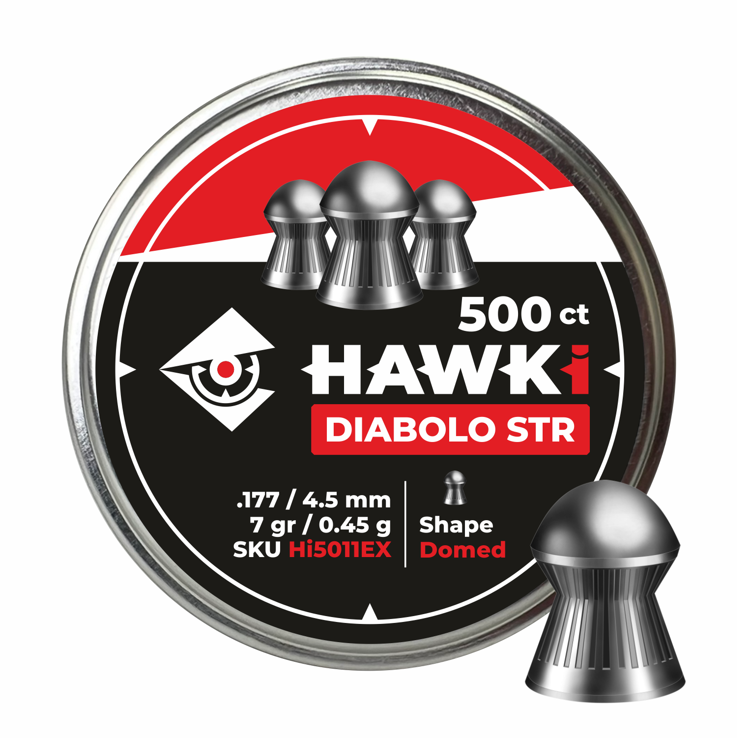 thumbnail image 2 of Rifle Air Gun Pellets - Multiple Calibers & Styles For Target Shooting And Hunting | .177, .22, .25, .30, .35 2 of 11