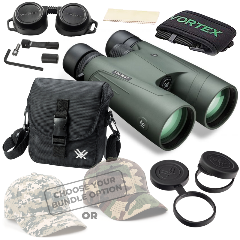 Vortex Optics KAI-5618 Kaibab HD 18X56 Binocular with Free Hat Bundle
