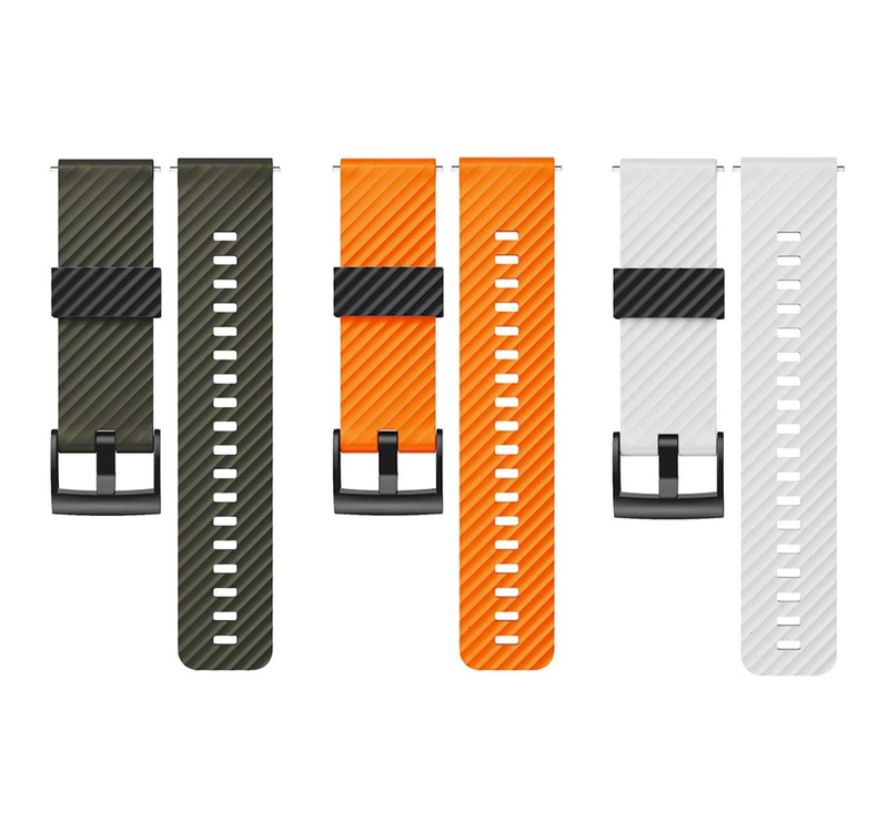 Suunto 7 GPS Sports Smart Watch with Wearable4U 3x Wristband Strap Bundle