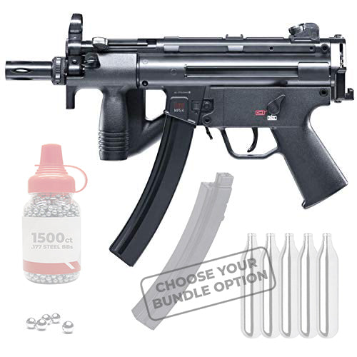 Umarex Heckler & Koch MP5 K-PDW .177 Caliber Air Rifle (2252330) with Included Bundle