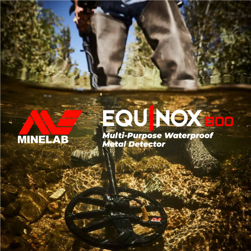Minelab EQUINOX 800 Multi-Purpose Waterproof Metal Detector