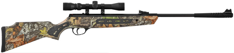 Hatsan Striker Spring Camo Combo Air Rifle with 100x Paper Targets and Lead Pellets Bundle