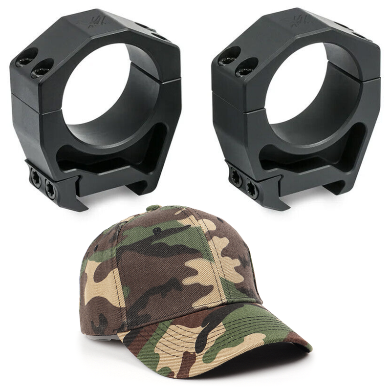 Vortex Optics Precision Matched Rings 34mm with Free Hat Bundle