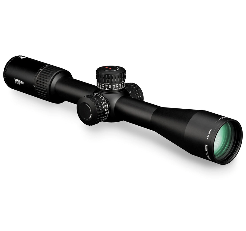 Vortex Optics Viper PST Gen II 3-15x44 FFP Riflescope EBR-7C (MRAD) Reticle, 30 mm Tube with Rings