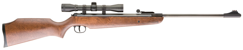 Rugеr Air Hawk .177 Combo Spring Piston Break Barrel AirRifle Air Gun with 4x32 Scope with Wearable4U 500x Pellets and 100x Targets Bundle