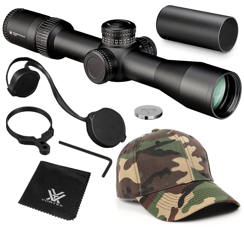 Vortex Optics Strike Eagle 3-18x44 FFP EBR-7C MOA 34mm Tube Riflescope (SE-31801)