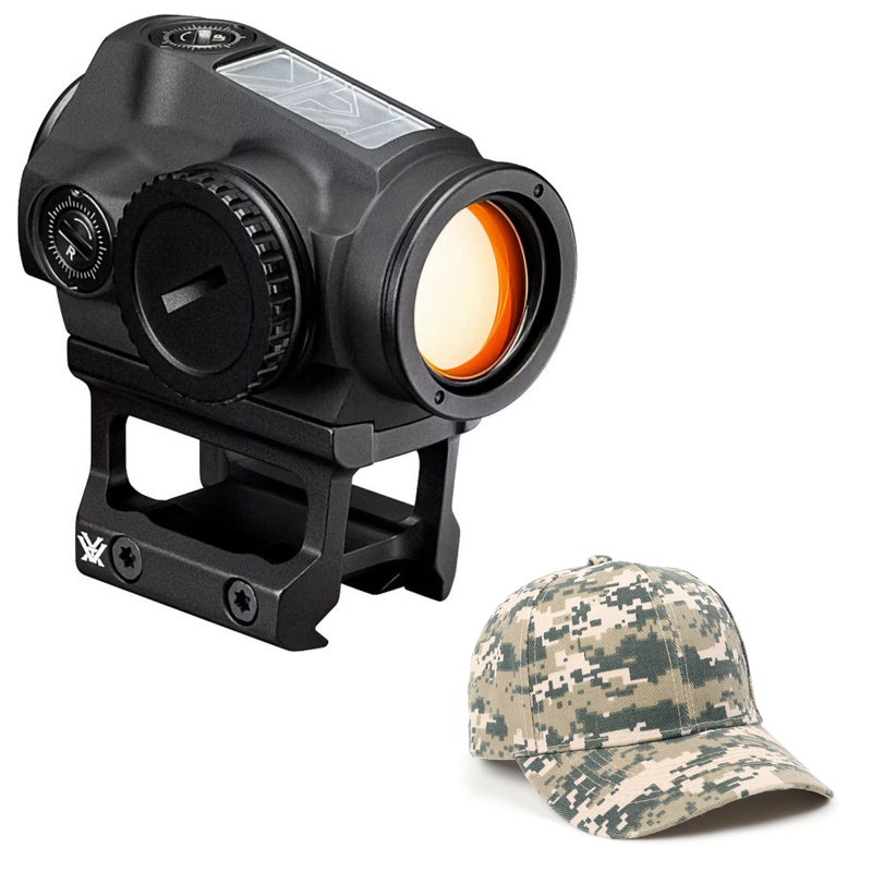 Vortex Optics SPARC Fully Multi-Coated Solar Red Dot Sight, 2 MOA Dot with Wearable4U Bundle