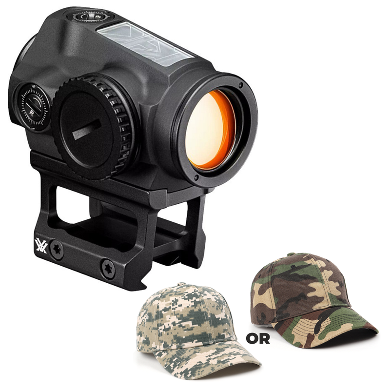 Vortex Optics SPARC Fully Multi-Coated Solar Red Dot Sight, 2 MOA Dot with Wearable4U Bundle