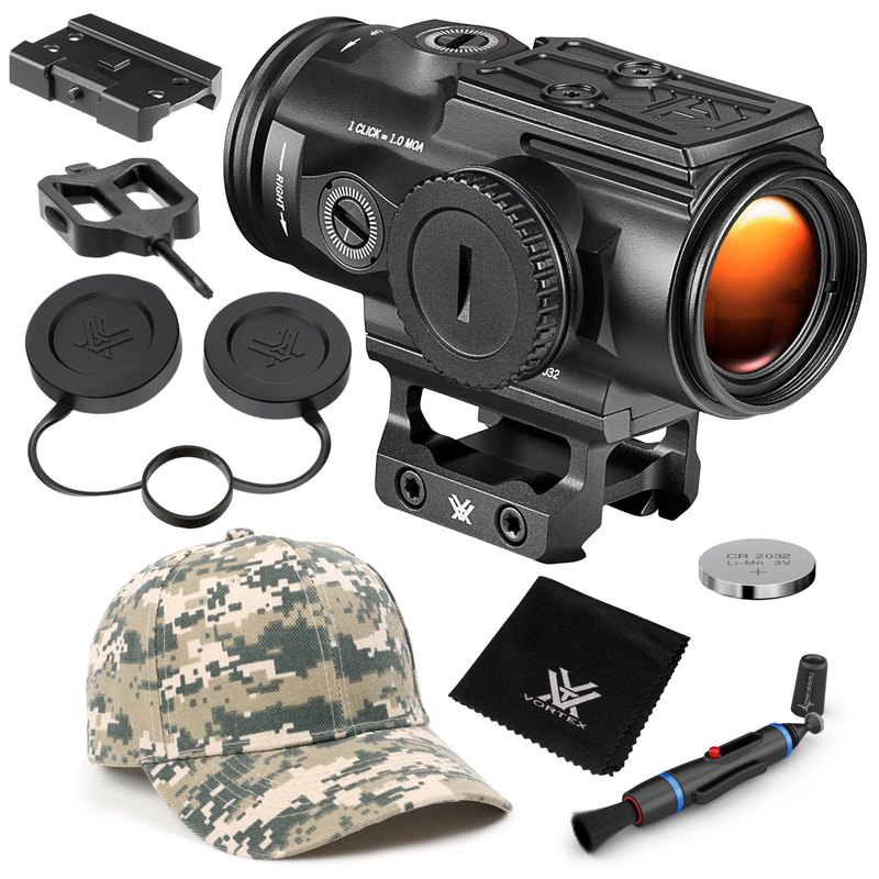 Vortex Optics Spitfire HD Gen II 5X Prism Scope BDC4 Reticle with Wearable4U Bundle