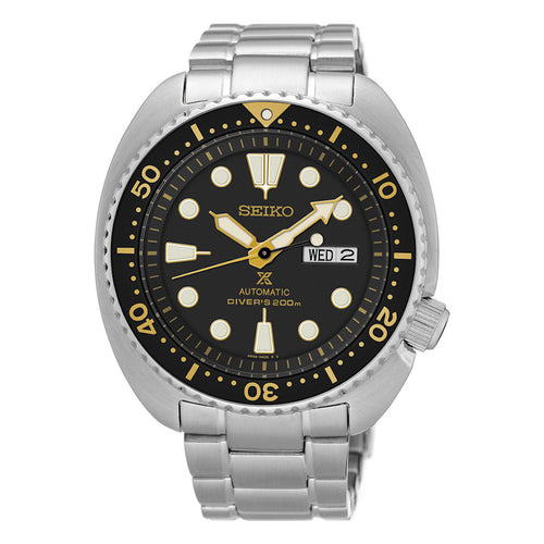 Seiko Prospex Automatic Diver Stainless Steel 45mm Day/Date Watch SRP775