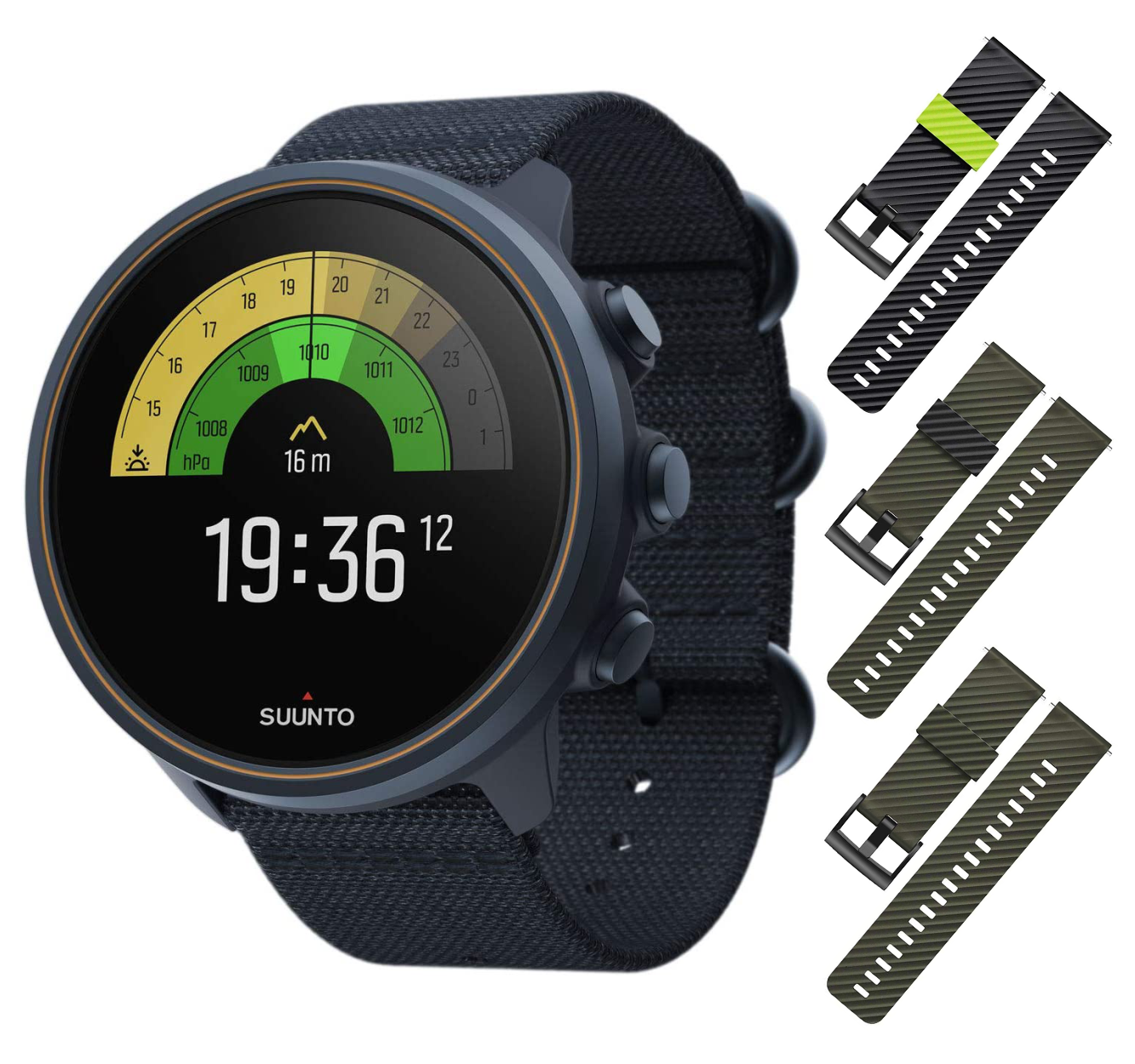 SUUNTO Baro, GPS Sports Watch Smartwatch, Titanium with