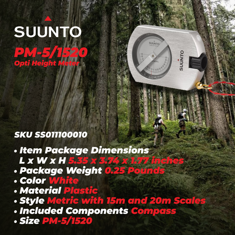 SUUNTO PM-5/1520 Opti Height Meter, Suunto Optical Height Meter