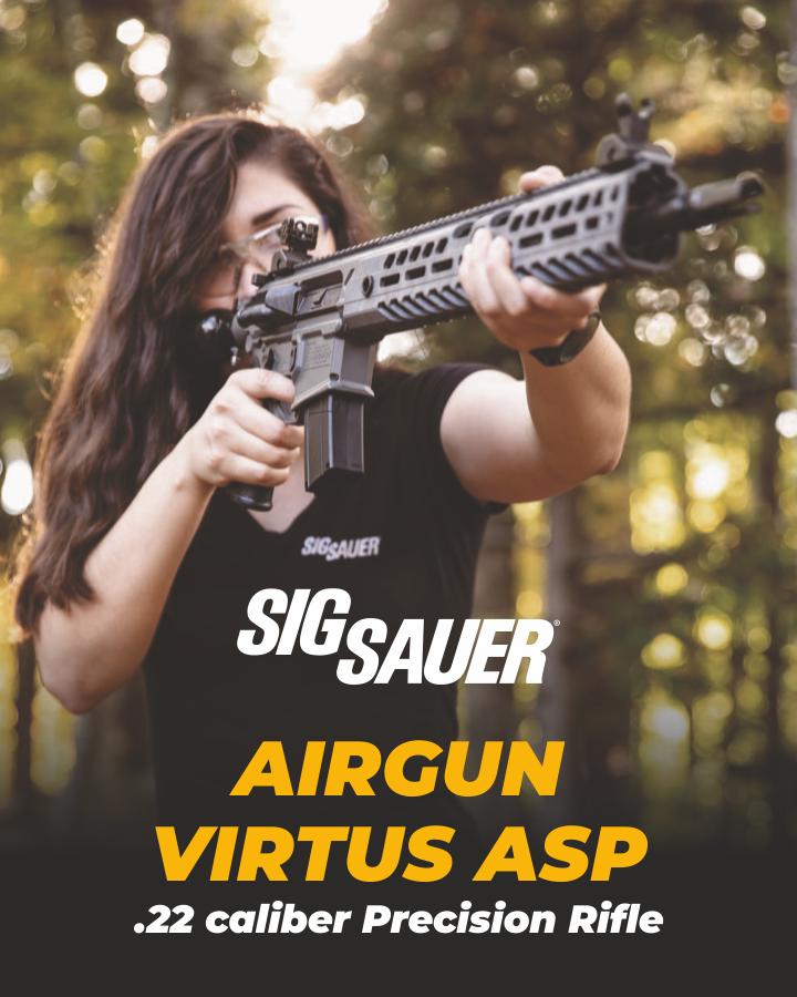 Sig Sauer Airgun Virtus ASP .22 caliber Precision Rifle