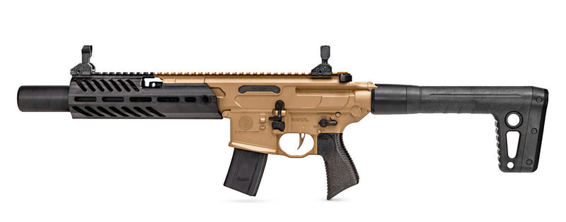 Sig Sauer MCX Canebrake .177 Cal CO2 Powered FDE/BLK Air Rifle (AIR-MCX-CANEBRAKE)