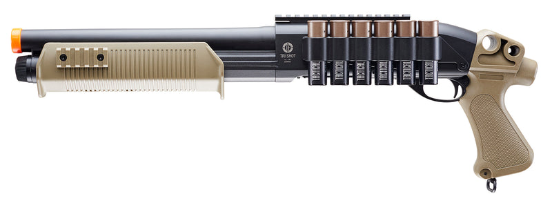 Umarex TF Tactical Force BB Tri-Shot Airsoft Shotgun Black/Tan