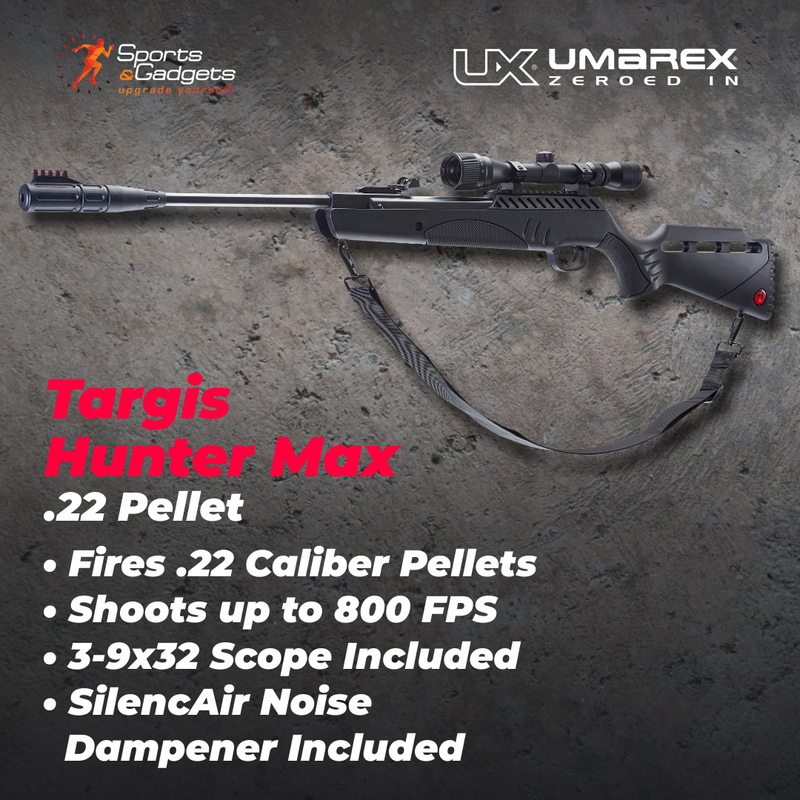 Umarex Ruger Targis Hunter Max .22 Pellet Air Rifle w/ Pack of 250 Pellets