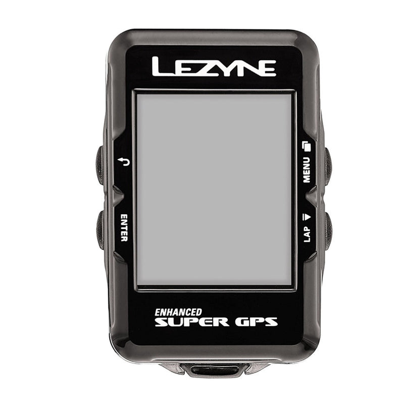 Lezyne Enhanced Super GPS Cycling Computer black color