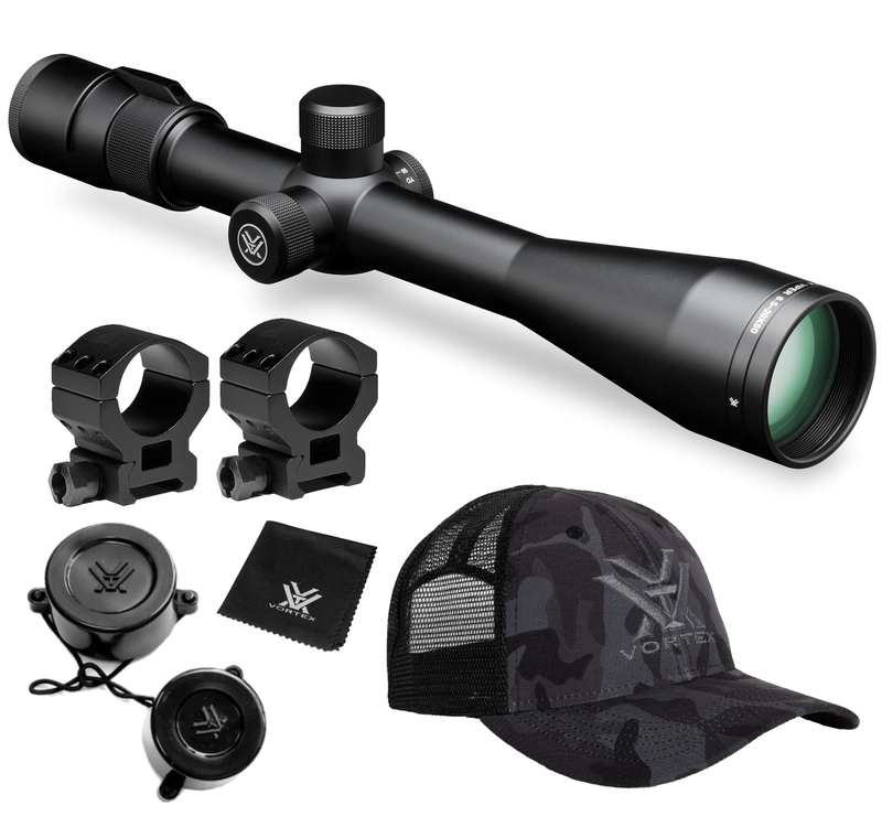Vortex Optics Viper 6.5-20x50 PA SFP Riflescope Mil-Dot MOA, 30mm Tube with Wearable4U Bundle