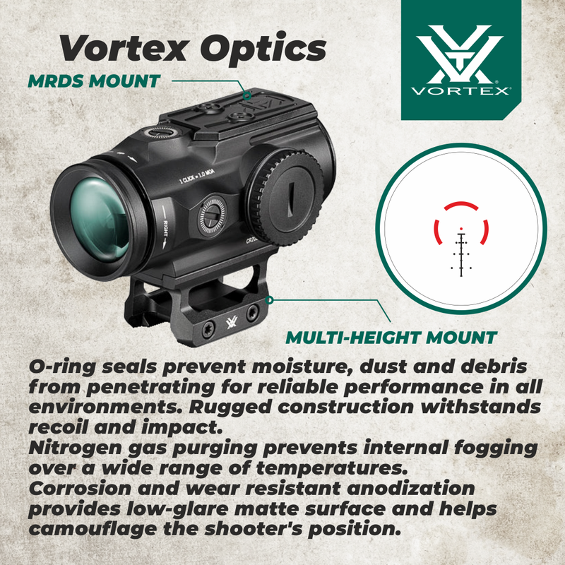 Vortex Optics Spitfire HD Gen II 5X Prism Scope BDC4 Reticle with Wearable4U Bundle