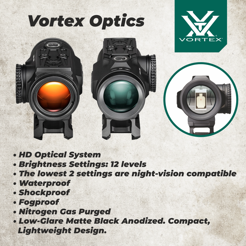 Vortex Optics Spitfire HD Gen II 5X Prism Scope BDC4 Reticle with Wearable4U Bundle