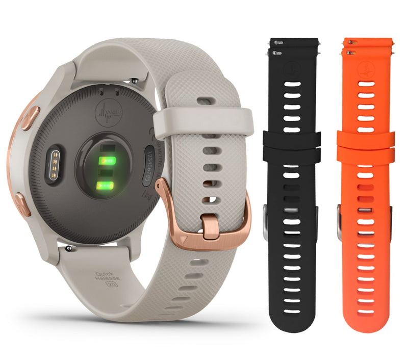 W4U SmartWatch with W4U Extra 2 pack Replacement WristBands | W4U Power Pack | and W4U Screen Protector Bundle