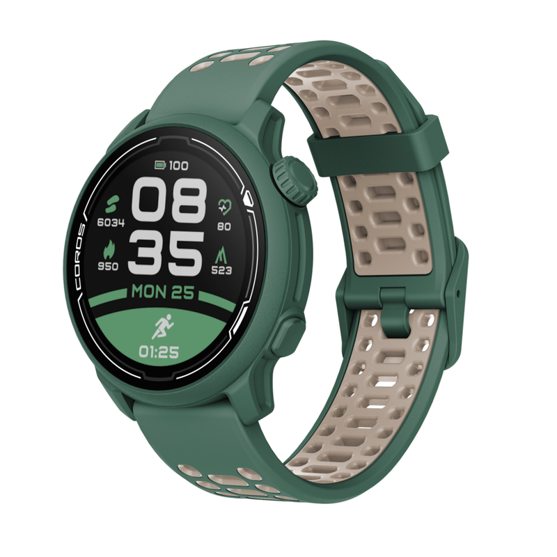 Coros PACE 2 Premium GPS Sport Watch with Nylon or Silicone Band, Heart Rate Monitor, Barometer with Wearable4U Power Bank Bundle