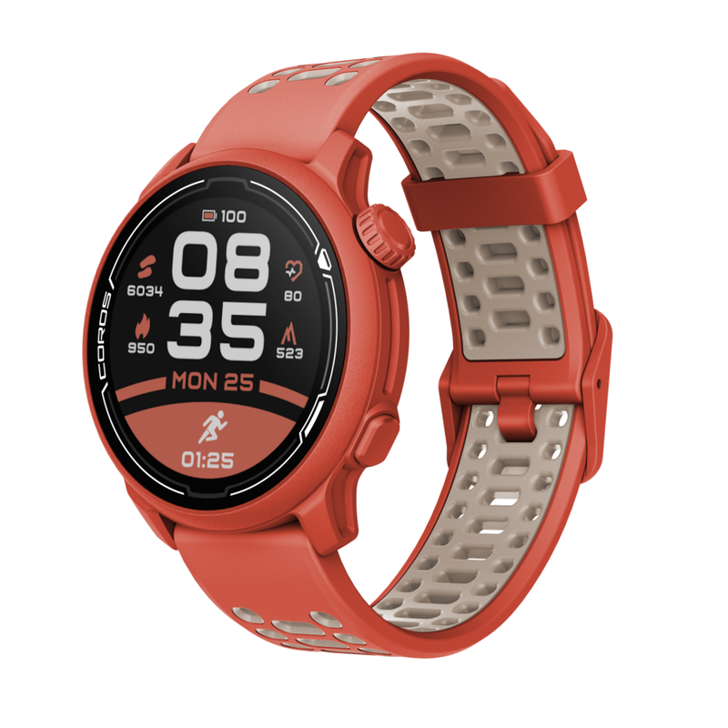 Coros PACE 2 Premium GPS Sport Watch with Nylon or Silicone Band, Heart Rate Monitor, Barometer with Wearable4U Power Bank Bundle