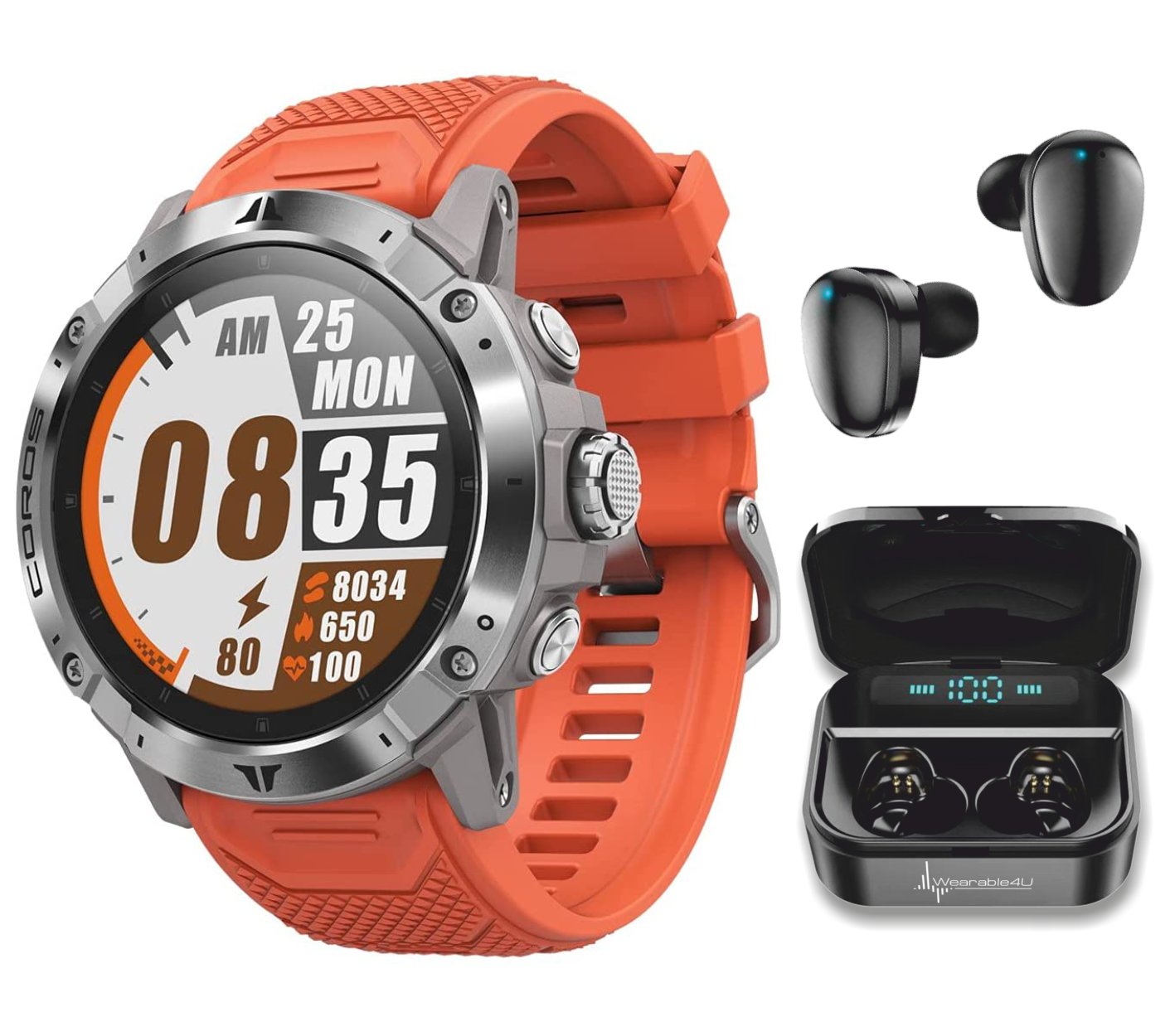 COROS VERTIX GPS Adventure Watch with Offline Mapping, Dual GPS