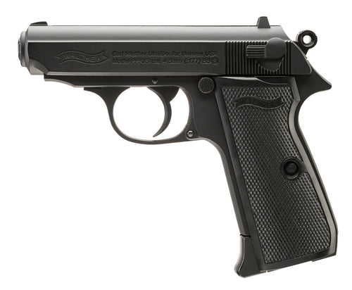 Umarex Walther PPK/S .177 Caliber CO2 Blowback BB Air Pistol (2252409) with Included Bundle