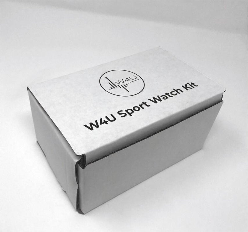W4U SmartWatch with W4U Extra 2 pack Replacement WristBands | W4U Power Pack | and W4U Screen Protector Bundle