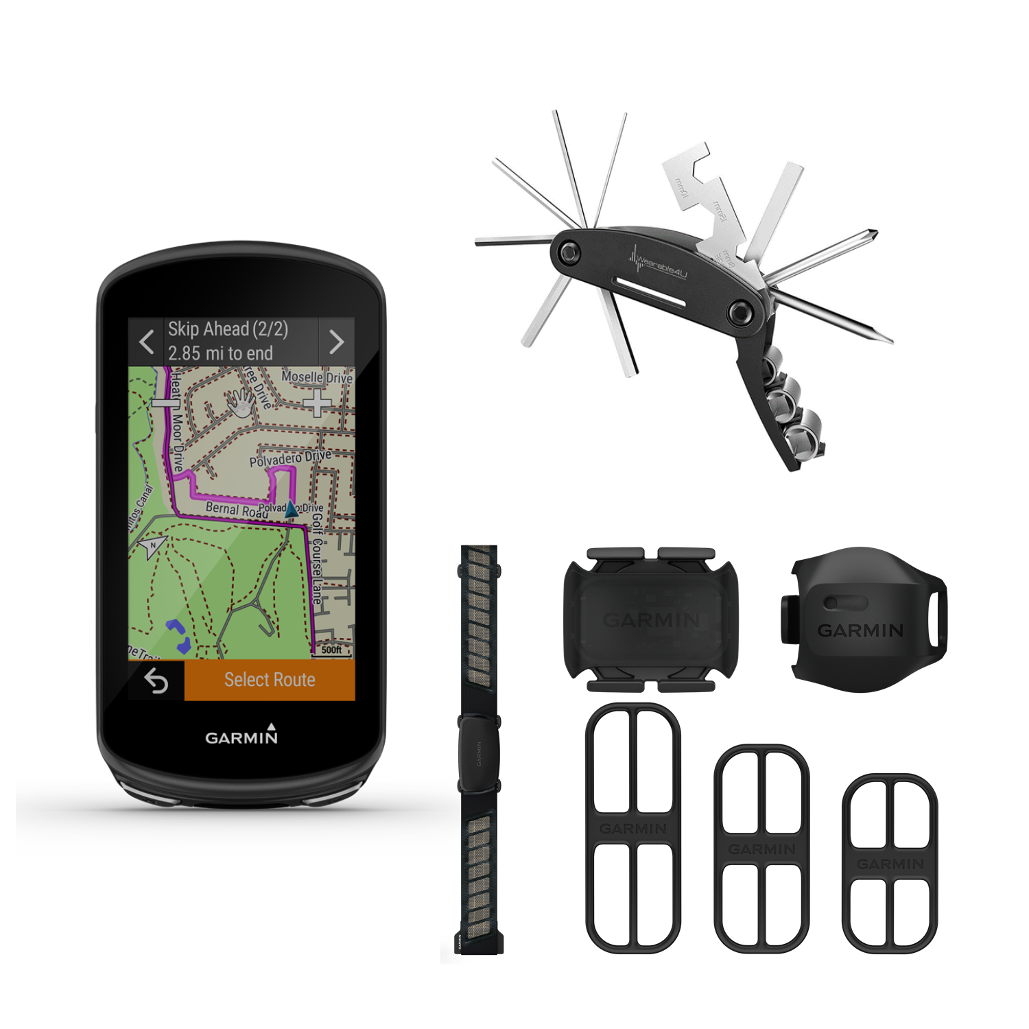 Garmin Edge 1030 Plus, GPS Cycling/Bike Computer, On-Device