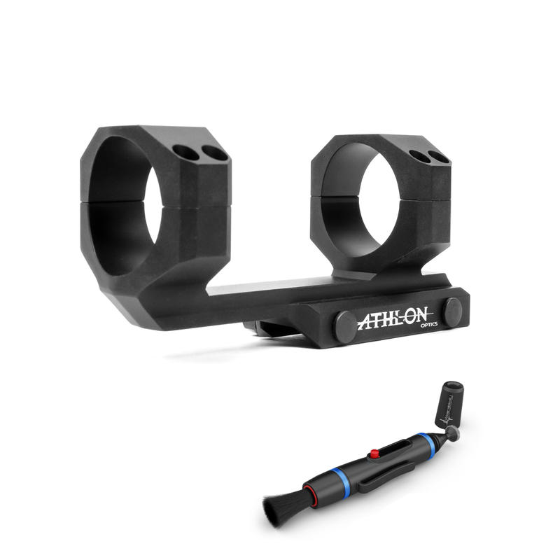 Athlon Cantilever Mount 30mm 0 MOA with Wearable4U Lens Cleaning Pen Bundle