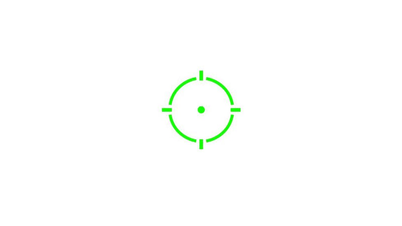 Holosun Green Circle Dot/Solar/Titanium HE515CT-GR