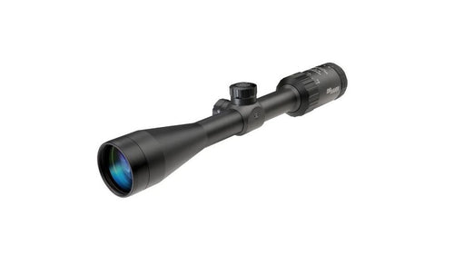 Sig Sauer WHISKEY 3 SCOPE, 3-9X40MM, 1 IN, SFP, HELLFIRE QUADPLEX ILLUM RETICLE, 0.25 MOA ADJ, BLACK