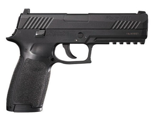 SIG Sauer P320 Black .177 CAL CO2 Pistol w/ Metal Slide, AIR-P320-177-30R-BLK