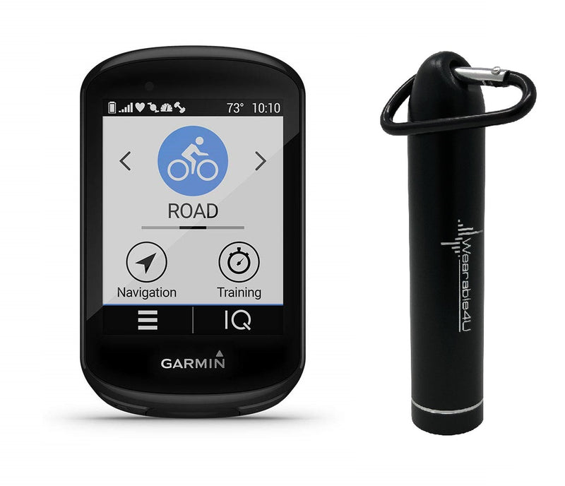 Garmin Edge 830 GPS Cycling Computer with Included Wearable4U Compact Power Bank Bundle