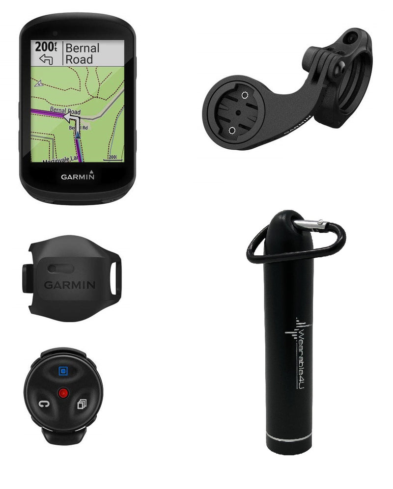 Garmin Edge 530 GPS Cycling Computer with Included Wearable4U Compact Power Bank Bundle