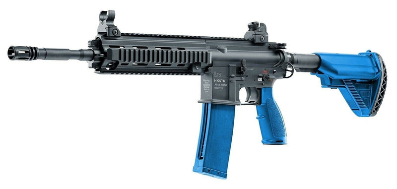 Umarex T4E HK 416 Rifle - Blue/Blk 1 Mag + Spare Bolt Assembly 2292110