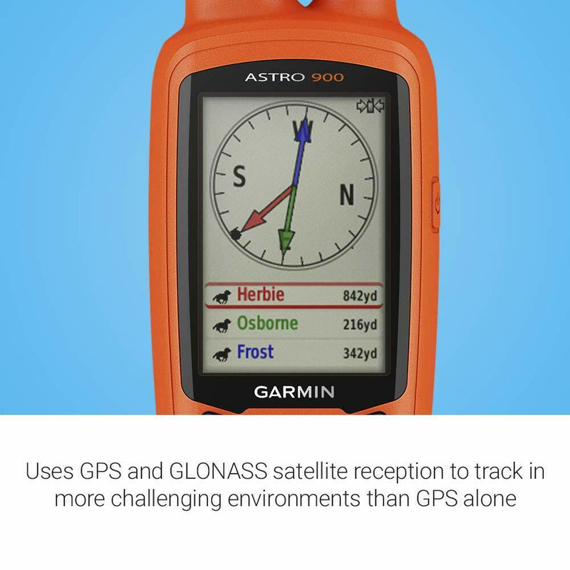 Garmin Astro 900 GPS Dog Tracking Bundle w/ Handheld & Dog Device, 010-02053-00