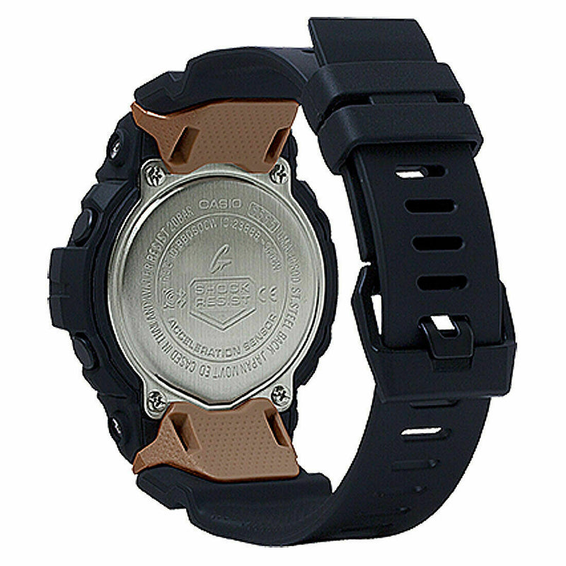 Ladies' Casio G-Shock S-Series G-Squad Connected Black Resin Watch GMA-B800-1A