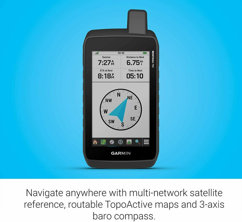 Garmin Montana 700 Rugged GPS Handheld US/CAN TopoActive Glove-Friendly