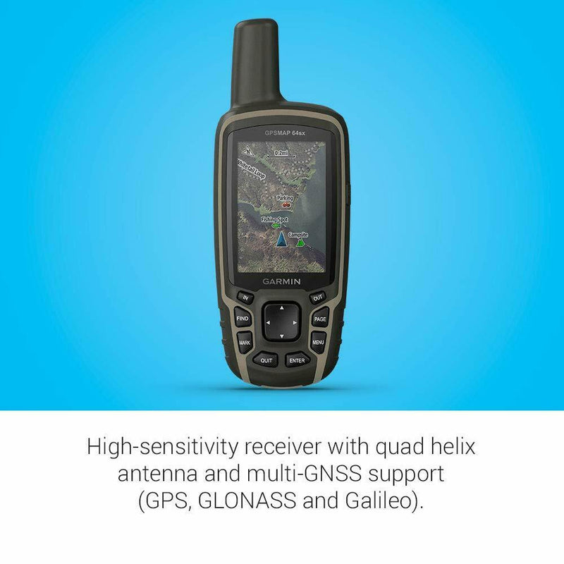 Garmin GPSMAP 64sx GPS Handheld unit 010-02258-10