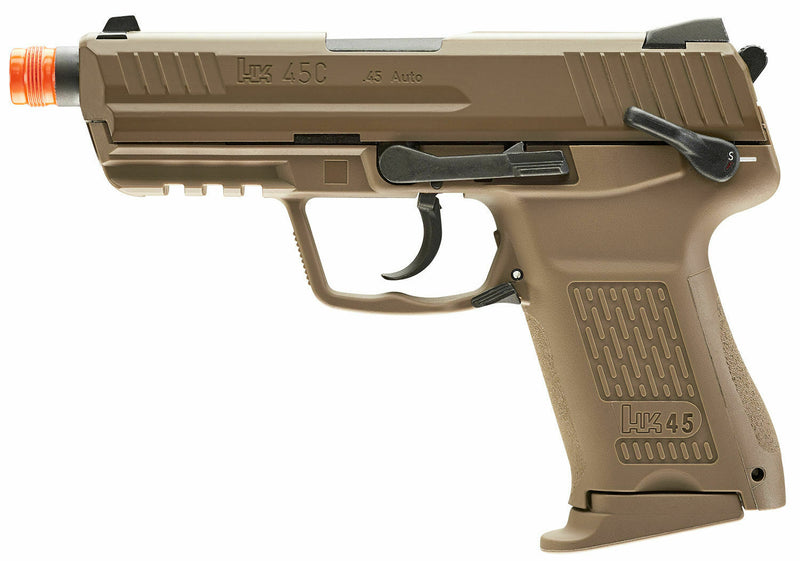 Umarex Heckler & Koch HK 45CT GBB BB AirSoft Pistol FDE