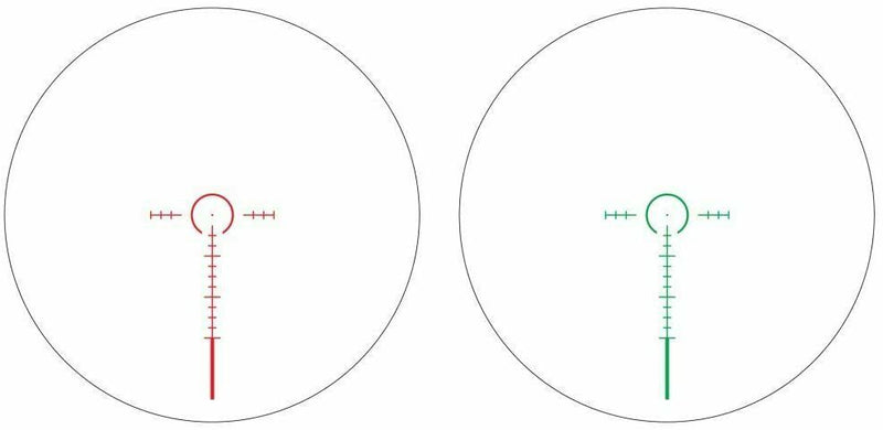 Athlon Optics Midas TSP3 Prism Scope, Capped Turrets, Red/Green Reticle (403024)