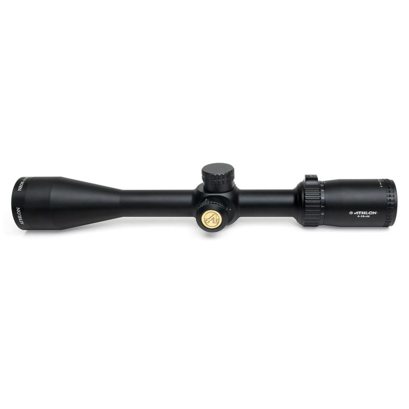 Athlon Optics Neos 6-18x44, Capped, Side Focus, 1 inch, SFP, Center X Riflescope with included Wearable4U Lens Cleaning Pen and Lens Cleaning Cloth Bundle