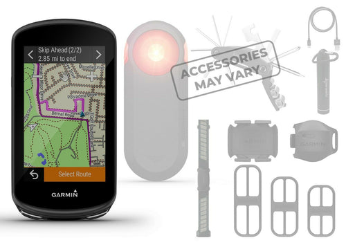 Garmin Edge 1030 Plus GPS Cycling Computer with  Wearable4U Bundle