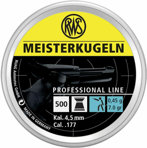 Umarex RWS Meisterkugeln Professional Line .177 pellets pack of 500