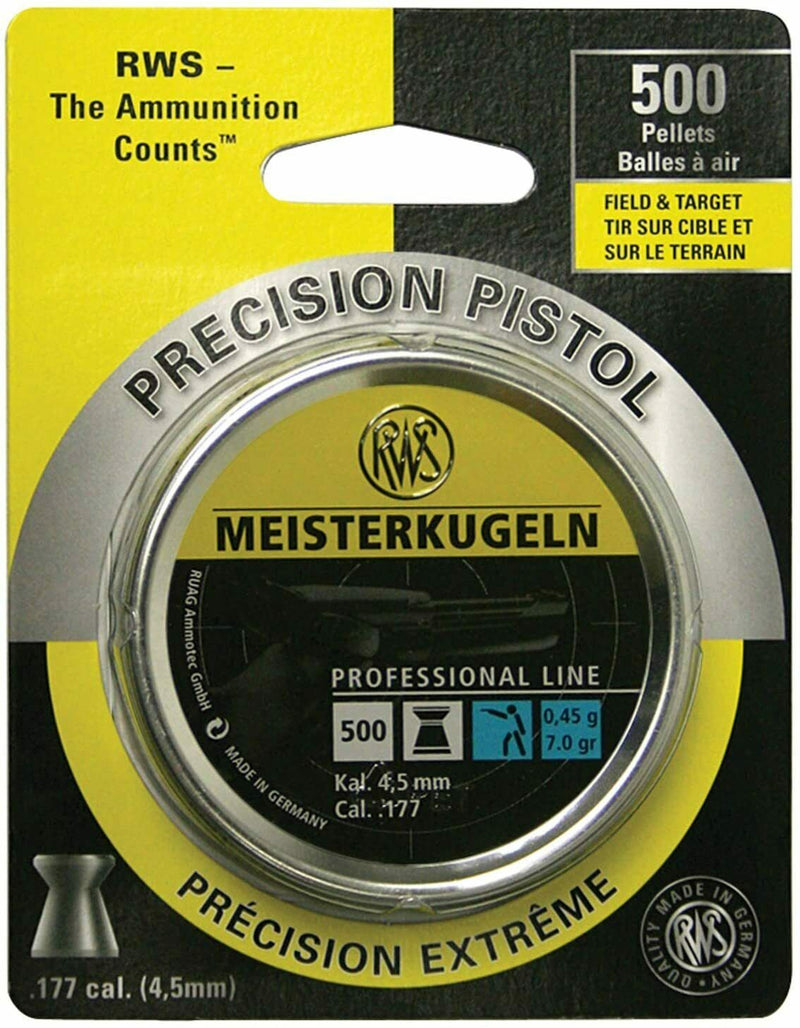 Umarex RWS Meisterkugeln Professional Line .177 pellets pack of 500