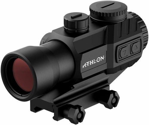Athlon Optics Midas TSP4 Capped Turrets Red Green Reticle Prism Scope